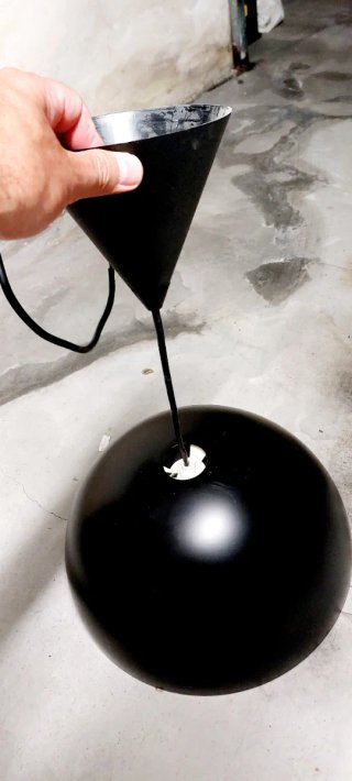 Lámpara techo negra Leroy Merlin