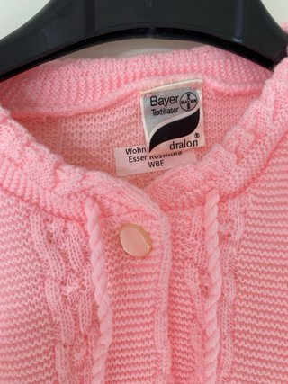Cardigan rosa chiaro donna taglia S