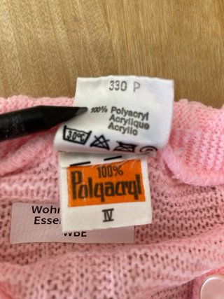 Cardigan rosa chiaro donna taglia S