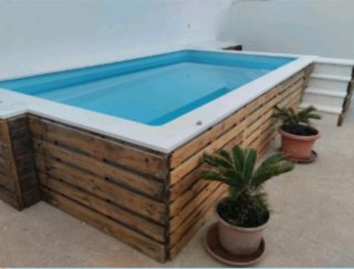 Piscina Poliéster Brissa 4,50x2,50m