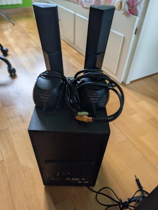 Altavoces Altec Lansing 2.1 Negros