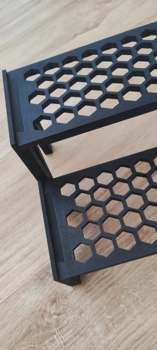 Pack Soportes expositor figuras 2 niveles