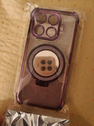 Funda Xiaomi 17T Morada con Aro