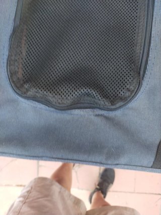 Transportín plegable para perros