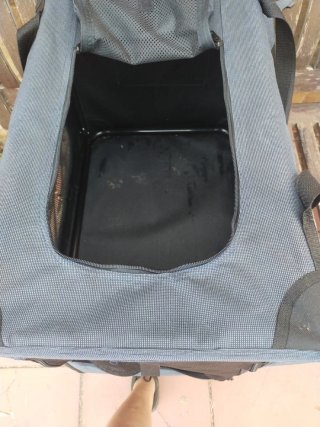 Transportín plegable para perros