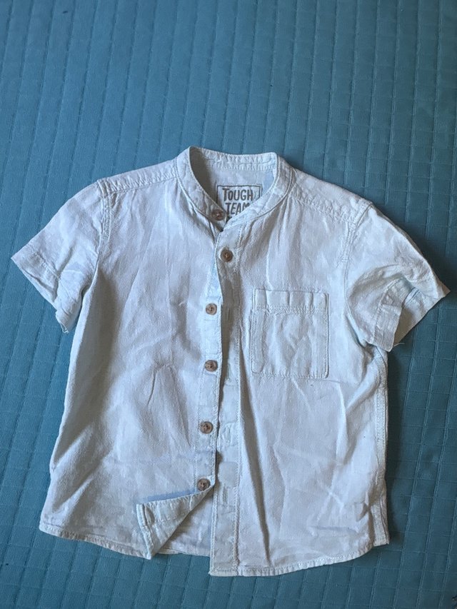 Camisa niño manga corta 98cm