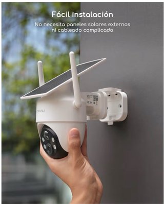 Cámara Seguridad Solar 4G COOAU