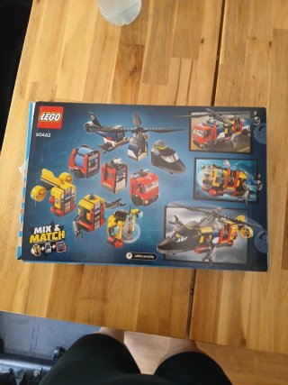 LEGO City 60462 Helicoptero, Camión Bomberos y Sub