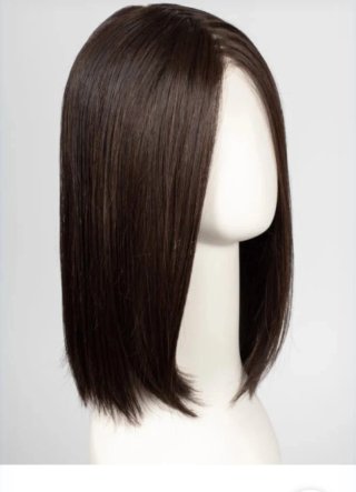 Peluca Oncológica Pelo Sintético Castaño