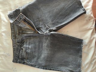 Levi's Jeans Hombre negro Cortos