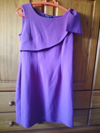 Vestido morado Munmo