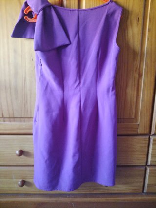 Vestido morado Munmo