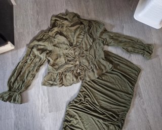 Conjunto verde mujer
