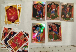 57 cromos Selección española panini Carrefour