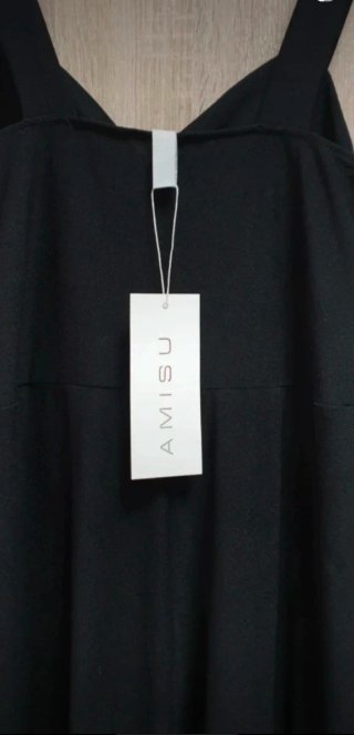 Mono negro tirantes NUEVO palazzo Amisu L