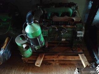 Motor de riego y generador