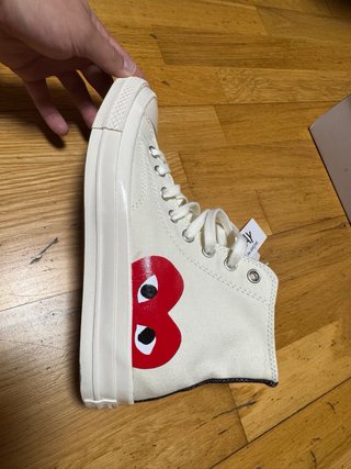 Converse CDG Comme des Garçons Corazón Rojo