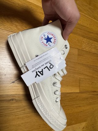 Converse CDG Comme des Garçons Corazón Rojo