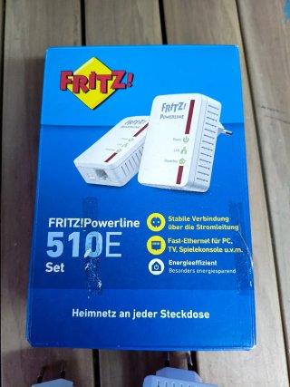 Fritz!Powerline 510E Set Alemán - Adaptador de Red