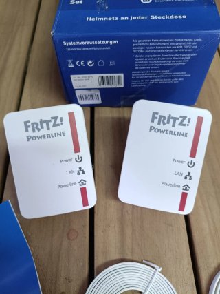 Fritz!Powerline 510E Set Alemán - Adaptador de Red
