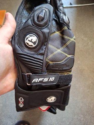Guantes de moto AXO negros