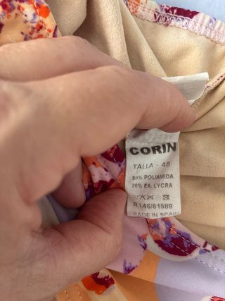 Bañador mujer estampado floral