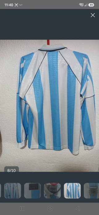 Camiseta Argentina Adidas Manga Larga