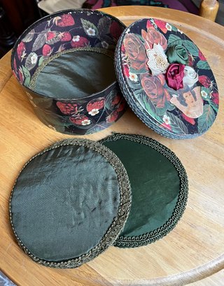 Portagioie vintage con 3 cuscinetti