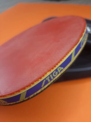 Pala de ping pong Stiga Effect con funda
