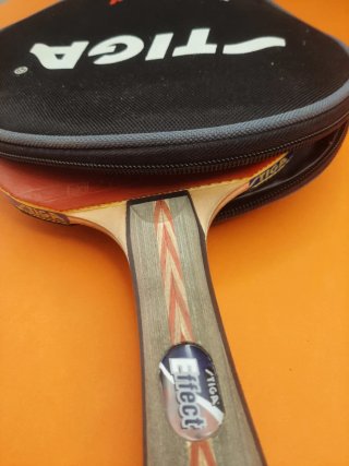 Pala de ping pong Stiga Effect con funda