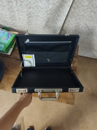 Maletín ejecutivo portadocumentos negro