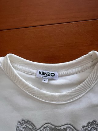 Sudadera Kenzo Paris Blanca