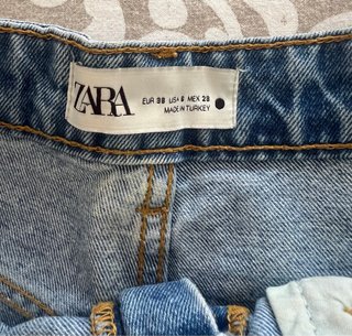 Shorts vaqueros Zara desgastados