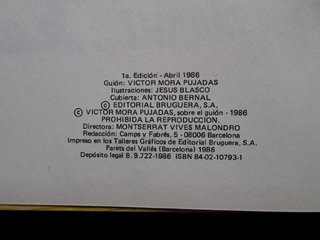 El Regreso de el Capitán Trueno bruguera 1986