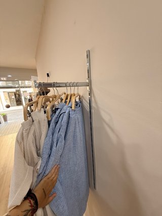 2 Cremalleras para colgar ropa