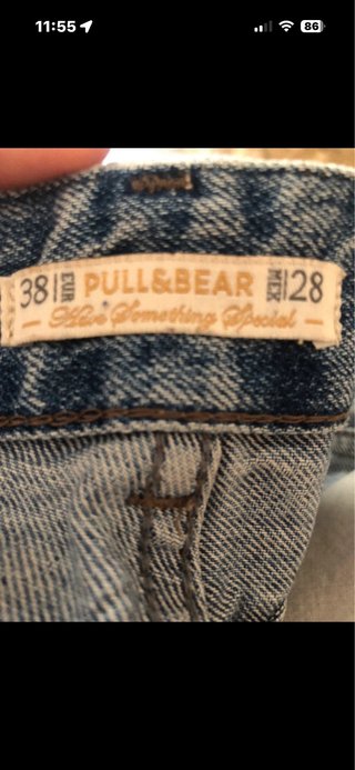 Shorts vaqueros desgastados