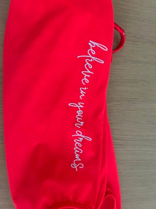 Maillot Patinaje Artístico Rojo