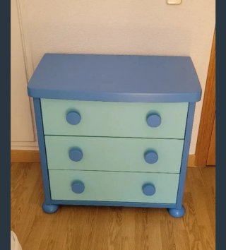 Conjunto dormitorio infantil Mammut azul
