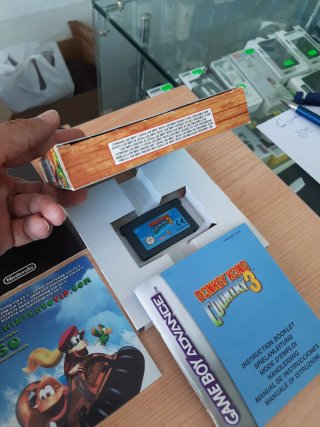 Cartuccia del videogioco Donkey Kong Country 3 per Game Boy Advance