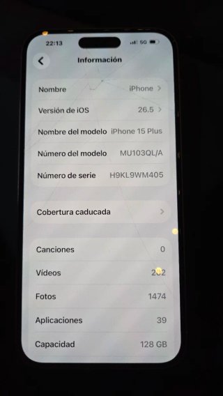 iPhone 15 Plus 128GB