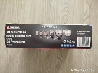 Set Sierras Corona Metal Duro Parkside PLSS 9 A1