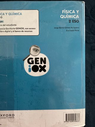 Física y Química, 2 ESO, Geniox