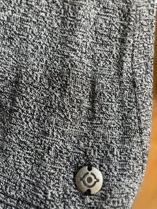 Blusa manga larga gris talla L
