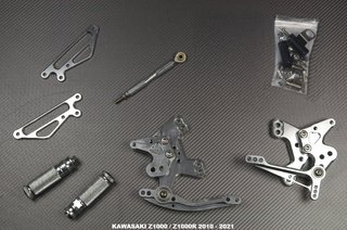 Estriberas retrasadas KAWASAKI Z1000 / R 2010 2021
