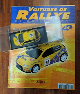 Coche rally Fiat Punto S1600 + fasciculo francés