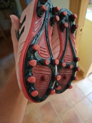Zapatillas fútbol Hummel rosas tacos talla 27