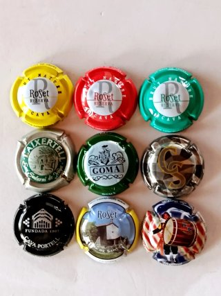 Lotto 9 Tappi di Cava.