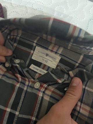 Jersey y Camisa a Cuadros Hombre