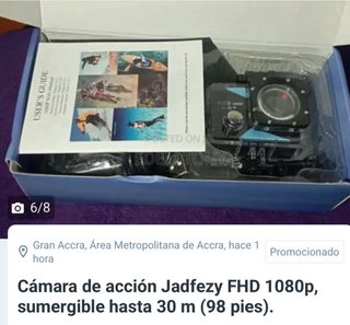 Cámara de acción Jadfe