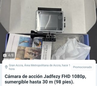 Cámara de acción Jadfe